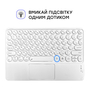Клавиатура AirOn Easy Tap 2 з тачпадом та LED для Smart TV та планшета (4822352781089) - 3