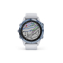 Смарт-часы Garmin fenix 6 Pro Solar, Mineral Blue Titanium with Whitestone Ban (010-02410-19) - 1