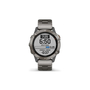 Смарт-часы Garmin fenix 6, Sapphire,Titanium Gray w/Ti Band (010-02158-23) - 5