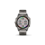 Смарт-часы Garmin fenix 6, Sapphire,Titanium Gray w/Ti Band (010-02158-23) - 6
