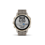 Смарт-часы Garmin fenix 6S Sapphire, Lt Gold w/Shale Suede Band (010-02159-40) - 8