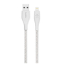 Дата кабель USB 2.0 AM to Lightning 3.0m DuraTek Plus white Belkin (F8J236BT10-WHT) - 2 Дата кабель USB 2.0 AM to Lightning 3.0m DuraTek Plus white Belkin (F8J236BT10-WHT) - 2