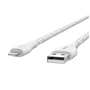 Дата кабель USB 2.0 AM to Lightning 3.0m DuraTek Plus white Belkin (F8J236BT10-WHT) - 4 Дата кабель USB 2.0 AM to Lightning 3.0m DuraTek Plus white Belkin (F8J236BT10-WHT) - 4