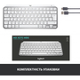 Клавиатура Logitech MX Keys Mini Wireless Illuminated Pale Grey (920-010502) - 7 Клавиатура Logitech MX Keys Mini Wireless Illuminated Pale Grey (920-010502) - 7