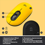 Мышка Logitech POP Mouse Bluetooth Blast Yellow (910-006546) - 5