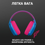 Наушники Logitech G435 Lightspeed Wireless Gaming Headset Blue (981-001062) - 5