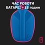 Наушники Logitech G435 Lightspeed Wireless Gaming Headset Blue (981-001062) - 6
