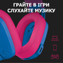 Наушники Logitech G435 Lightspeed Wireless Gaming Headset Blue (981-001062) - 8