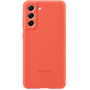 Чехол для моб. телефона Samsung Silicone Cover Galaxy S21 FE (G990) Coral (EF-PG990TPEGRU) - 2