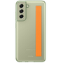 Чехол для моб. телефона Samsung Clear Strap Cover Galaxy S21 FE (G990) Olive Green (EF-XG990CMEGRU) - 2