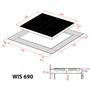 Варочная поверхность Weilor WIS 690 WHITE - 5 Варочная поверхность Weilor WIS 690 WHITE - 5
