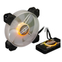 Кулер для корпуса Frime FLF-HB120MRGBHUB8 - 1
