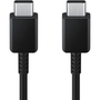Дата кабель USB Type-C to Type-C 1.8m Black 3A Samsung (EP-DX310JBRGRU) - 1