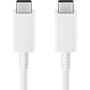 Дата кабель USB Type-C to Type-C 1.8m White 5A Samsung (EP-DX510JWRGRU) - 1