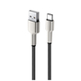 Дата кабель USB 2.0 AM to Lightning 1.0m head metal black ColorWay (CW-CBUL046-BK) - 4