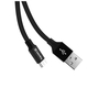 Дата кабель USB 2.0 AM to Micro 5P 0.25m black ColorWay (CW-CBUM048-BK) - 2