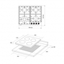 Варочная поверхность Pyramida PFG 604 T WH H - 10