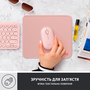 Коврик для мышки Logitech Mouse Pad Studio Series Darker Rose (956-000050) - 5