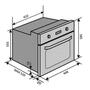 Духовой шкаф Ventolux NEW YORK 6 MT (WH) (NEWYORK6MT(WH)) - 5