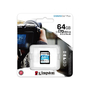 Карта памяти Kingston 64GB SDXC class 10 UHS-I U3 Canvas Go Plus (SDG3/64GB) - 2