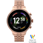 Смарт-часы Fossil Gen 6 Rose Gold-Tone Stainless Steel (FTW6077) - 5