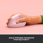 Мышка Logitech Lift Vertical Ergonomic Wireless/Bluetooth Rose (910-006478) - 2