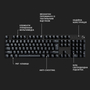 Клавиатура Logitech G413 SE Mechanical Tactile Switch USB Black (920-010438) - 5