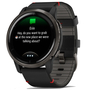 Смарт-часы Garmin Venu 2, GPS, Wi-Fi, Black + Slate, Leather, GPS (010-02430-21) - 1