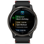Смарт-часы Garmin Venu 2, GPS, Wi-Fi, Black + Slate, Leather, GPS (010-02430-21) - 3