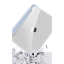Чехол для планшета BeCover Soft Edge Pencil mount Apple iPad Air 4 10.9 2020/2021 Light Blue (706821) - 1