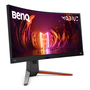 Монитор BenQ EX3410R Metallic Grey (9H.LKKLA.TBE) - 3 Монитор BenQ EX3410R Metallic Grey (9H.LKKLA.TBE) - 3