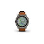 Смарт-часы Garmin fenix 7 Sapph Solar Titanium w/Chestnut Leather Band, GPS (010-02540-31) - 2