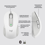 Мышка Logitech Signature M650 Wireless for Business Off-White (910-006275) - 5