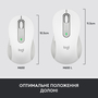 Мышка Logitech Signature M650 Wireless for Business Off-White (910-006275) - 6