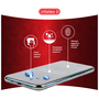 Стекло защитное Intaleo Samsung A23 4G (1283126524189) - 5