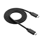 Дата кабель USB-C to USB-C 1.2m 100W 20V/ 5A black Canyon (CNS-USBC9B) - 2