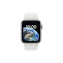 Смарт-часы Apple Watch SE 2022 GPS 44mm Silver Aluminium Case with White Sport Band - Regular (MNK23UL/A) - 2