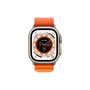 Смарт-часы Apple Watch Ultra GPS + Cellular, 49mm Titanium Case with Orange Alpine Loop -Large (MQFM3UL/A) - 2