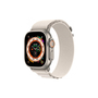 Смарт-часы Apple Watch Ultra GPS + Cellular, 49mm Titanium Case with Starlight Alpine Loop - Large (MQFT3UL/A) - 1