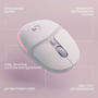 Мышка Logitech G705 Gaming Wireless/Bluetooth White (910-006367) - 7
