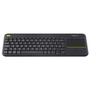 Клавиатура Logitech K400 Plus Touch Wireless UA Black (920-007145) - 1