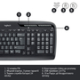 Комплект Logitech MK330 Wireless UA Black (920-003989) - 7