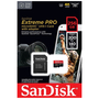 Карта памяти SanDisk 256 GB microSDXC UHS-I U3 Extreme Pro+SD Adapter (SDSQXCD-256G-GN6MA) - 4