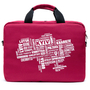 Сумка для ноутбука Vinga 14-15" NB140UW Burgundy (NB140UWBY) - 1