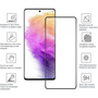 Стекло защитное Drobak Samsung Galaxy A73 5G Black Frame A+ (444444) - 1