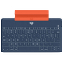 Клавиатура Logitech Keys-To-Go для iPhone iPad Apple TV UA Classic Blue (920-010060) - 2