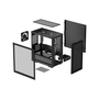 Корпус Deepcool CH370 Black (R-CH370-BKNAM1-G-1) - 11