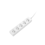 Сетевой удлинитель 2E 5XCEE7/17, 1.5м, white (2E-U0510M1.5) - 2