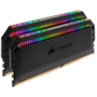 Модуль памяти для компьютера DDR4 32GB (2x16GB) 3200 MHz Dominator Platinum RGB Black Corsair (CMT32GX4M2C3200C16) - 1
