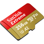 Карта памяти SanDisk 256GB microSD class 10 UHS-I U3 Extreme (SDSQXAV-256G-GN6MN) - 1